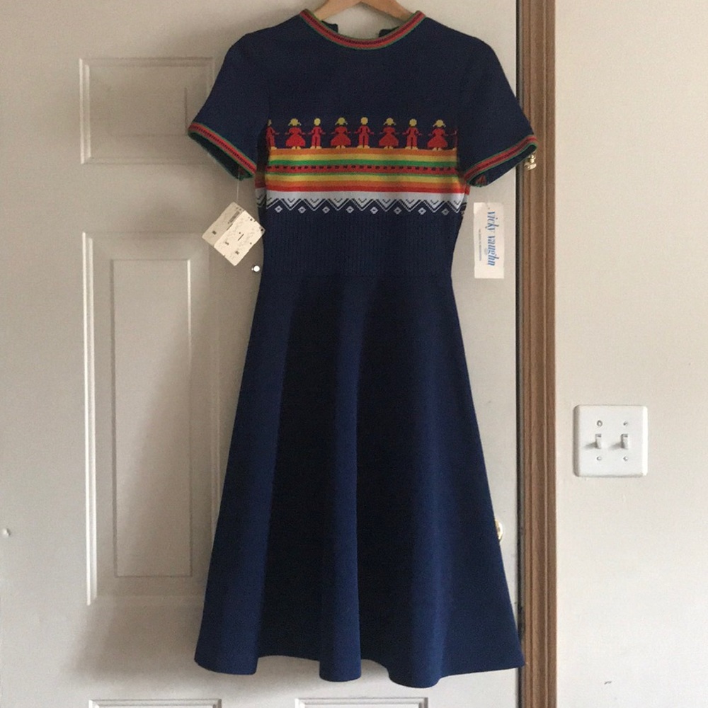 MAKE OFFER Vicky Vaughn Vintage Dress (with tags)